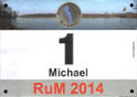 Startnummer 1. Rubbenbruchsee Marathon (RuM) 2014