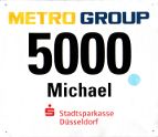 Startnummer 9. Düsseldorf Marathon 2011
