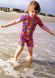 Frieda am Strand bei St.Augustine (21 KB)